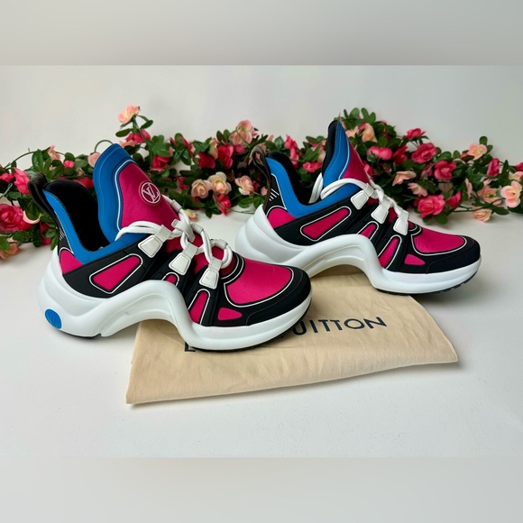 💗💙🤍Louis Vuitton Archlight Sneaker Size 38/ US 8💗💙🤍 - Picture 1 of 14